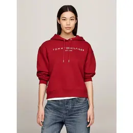 TOMMY HILFIGER: Красная толстовка 