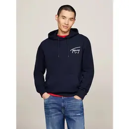 Tommy Jeans: Синяя толстовка 