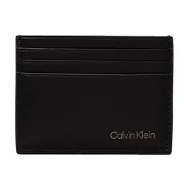 CALVIN KLEIN: Чёрный картхолдер 