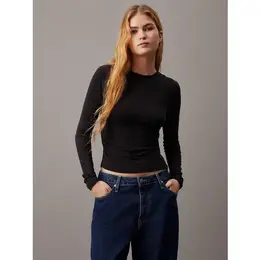 Calvin Klein Jeans: Чёрный свитшот 