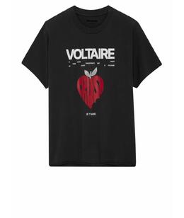 ZADIG & VOLTAIRE: Тёмная футболка 