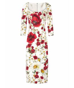 DOLCE&GABBANA: Коктейльное платье 