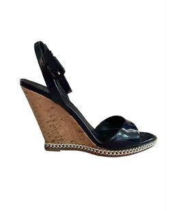 GIUSEPPE ZANOTTI DESIGN: Тёмные босоножки 