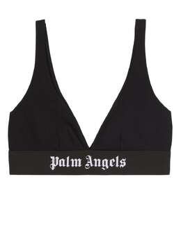 Palm Angels: Чёрный бюстгальтер 