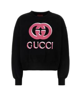 GUCCI: Чёрная толстовка 