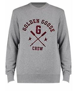 GOLDEN GOOSE DELUXE BRAND: Серая толстовка 