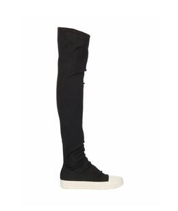 RICK OWENS DRKSHDW: Чёрные сапоги 