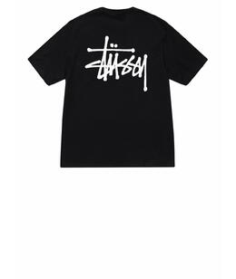 STUSSY: Чёрная футболка 