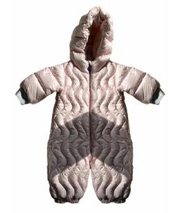 MONCLER: Розовый комбинезон 