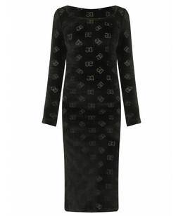 DOLCE&GABBANA: Чёрное платье 