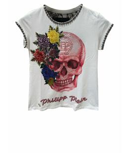 PHILIPP PLEIN: Белая футболка 