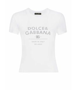 DOLCE&GABBANA: Хлопковая футболка 