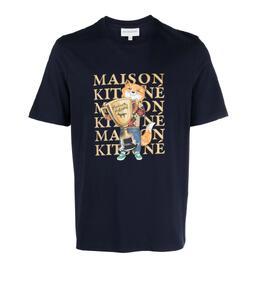 MAISON KITSUNE: Трикотажная футболка 