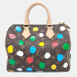 Louis Vuitton: Коричневая сумка  Speedy 25