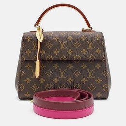 Louis Vuitton: Коричневая сумка 