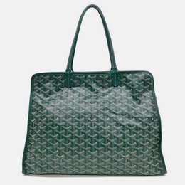 Goyard: Зелёная сумка 