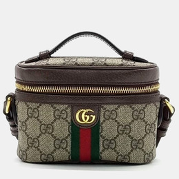 Gucci: Коричневая сумка  Ophidia GG