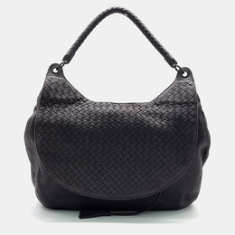 Bottega Veneta: Фиолетовая сумка 