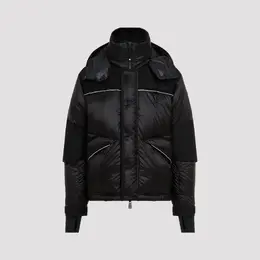 Moncler Grenoble: Чёрная куртка 