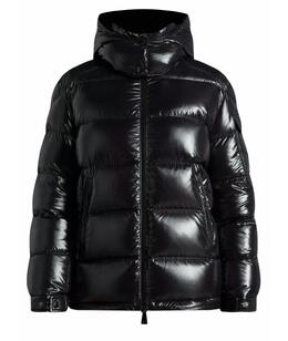 MONCLER: Пуховик оверсайз 