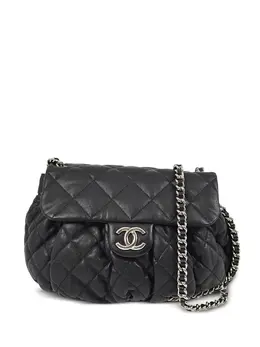 CHANEL Pre-Owned: Чёрная сумка 