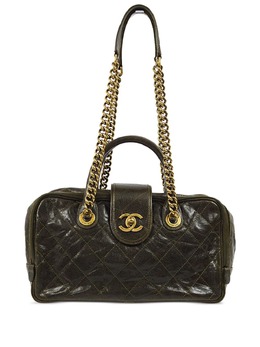 CHANEL Pre-Owned: Коричневая сумка 