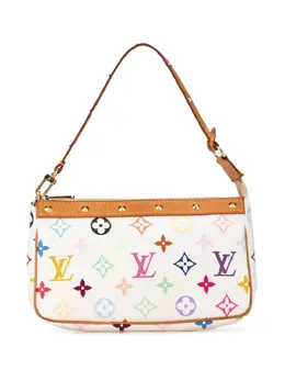 Louis Vuitton Pre-Owned: Белая сумка 