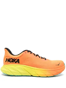 HOKA: Оранжевые кроссовки 