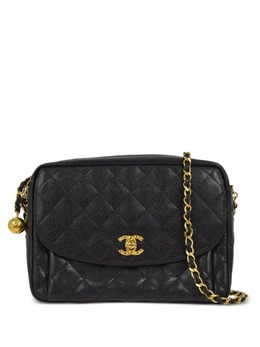 CHANEL Pre-Owned: Чёрная сумка 