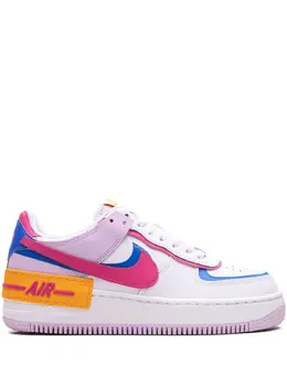 Nike: Белые кроссовки  Air Force 1 Shadow