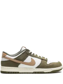 Nike: Зелёные кроссовки  Dunk Low