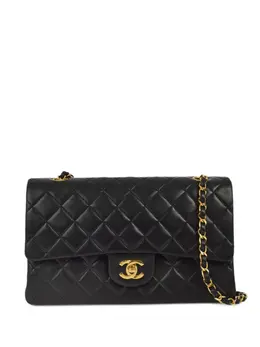 CHANEL Pre-Owned: Чёрная сумка 