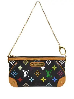 Louis Vuitton Pre-Owned: Чёрная сумка 