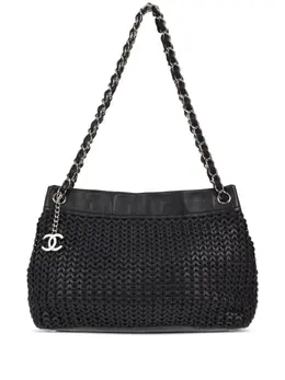 CHANEL Pre-Owned: Чёрная сумка 