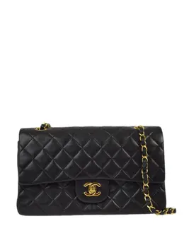 CHANEL Pre-Owned: Чёрная сумка 