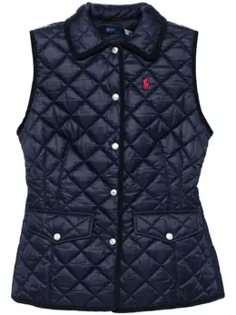 Polo Ralph Lauren: Чёрный жилет 
