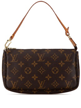 Louis Vuitton Pre-Owned: Коричневая сумка 