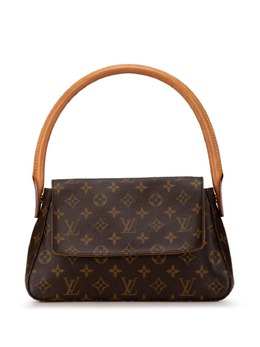 Louis Vuitton Pre-Owned: Коричневая сумка 