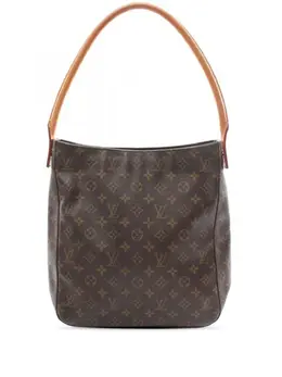 Louis Vuitton Pre-Owned: Коричневая сумка 