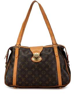 Louis Vuitton Pre-Owned: Коричневая сумка 