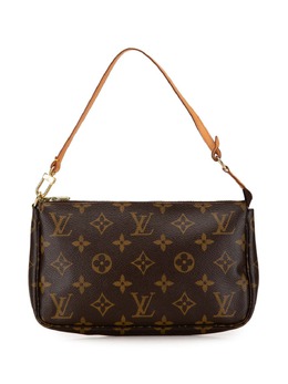 Louis Vuitton Pre-Owned: Коричневая сумка 