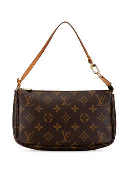 Louis Vuitton Pre-Owned: Коричневая сумка 