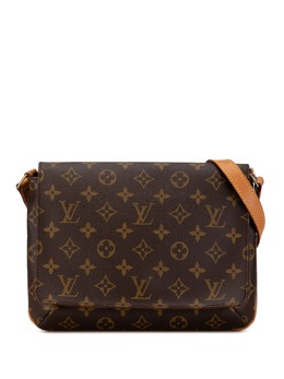 Louis Vuitton Pre-Owned: Коричневая сумка через плечо 