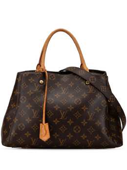 Louis Vuitton Pre-Owned: Коричневая сумка 