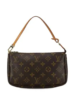 Louis Vuitton Pre-Owned: Коричневая сумка 