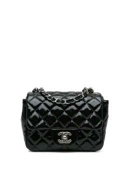 CHANEL Pre-Owned: Чёрная сумка через плечо 