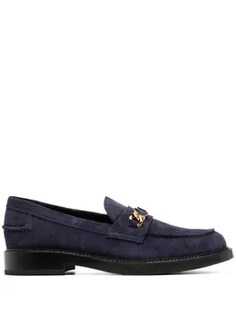 Tod's: Синие лоферы 