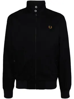 Fred Perry: Чёрная куртка  Harrington