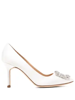 Manolo Blahnik: Белые туфли  Hangisi