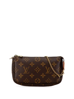 Louis Vuitton Pre-Owned: Коричневая сумка 